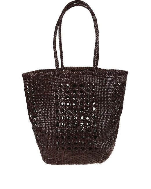 Dragon Diffusion Black Grace Cannage Tote Bag