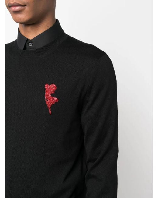 McQueen Black Knitwear for men