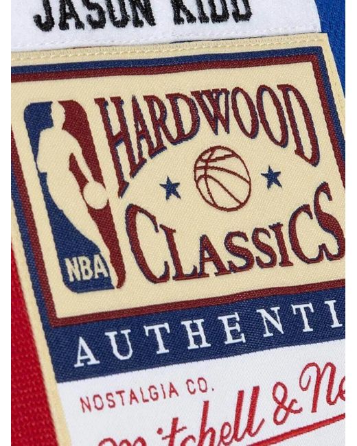 Mitchell & Ness "Nba New Jersey Nets 2005 Jason Kidd" Basketbalshirt in het Red voor heren