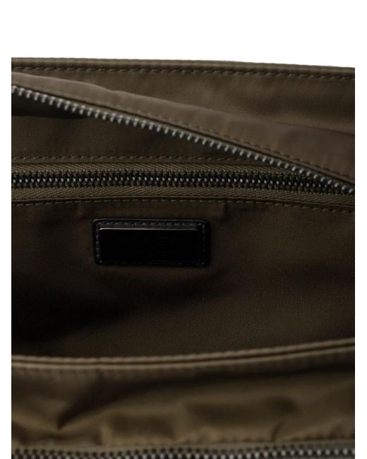 Prada Black Explore Re-Nylon And Leather Bag for men