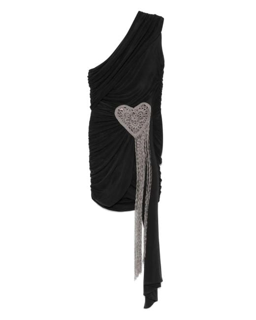The Mannei Sines ミニドレス Black