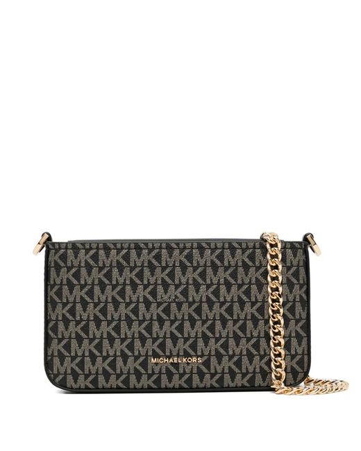 Michael Kors Gray Bryant Signature Logo Bag
