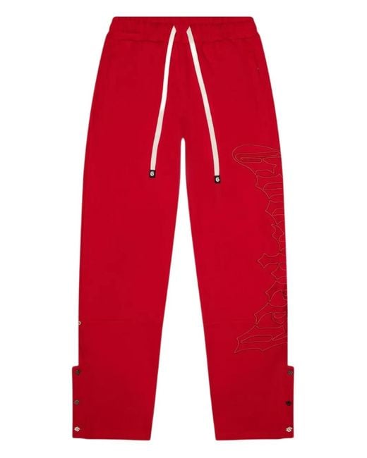 Godspeed Red Og Logo Track Pants for men