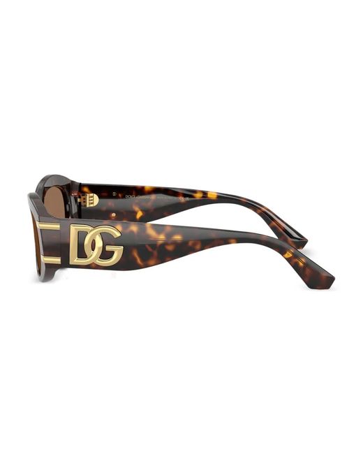 Dolce & Gabbana Brown Logo 4509 Sole Sunglasses for men