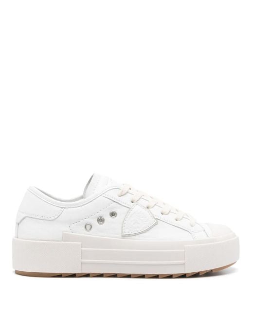 Philippe Model White Paris Haute Sneakers