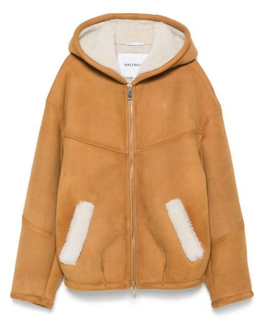 Halfboy Brown Shearling Jacket