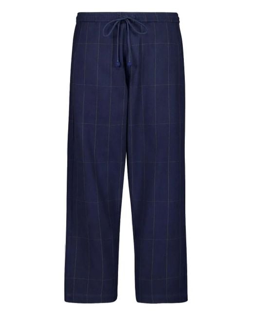 Pantalon À Carreaux BAZISZT pour homme en coloris Blue