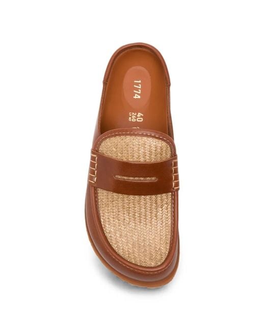 Birkenstock Brown 1774 Naples Wrapped Raffia
