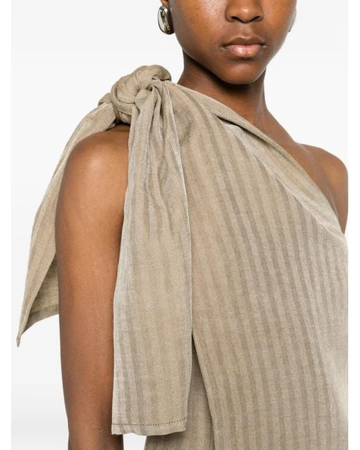 Uma Wang Natural Kaeen One-Shoulder Waistcoat