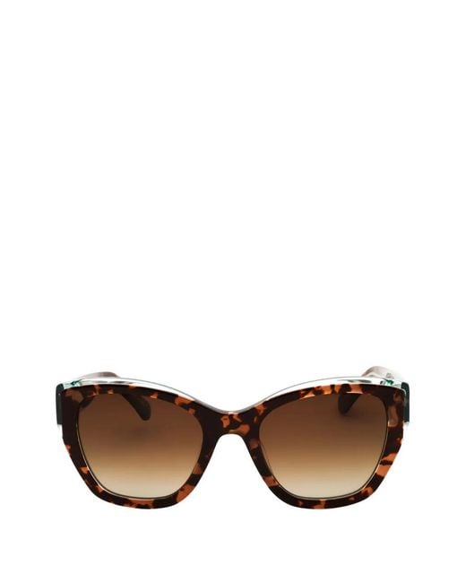 Kate Spade Brown Lunettes De Soleil Yolanda À Monture Papillon