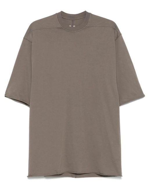 Rick Owens Gray Jumbo T-Shirt