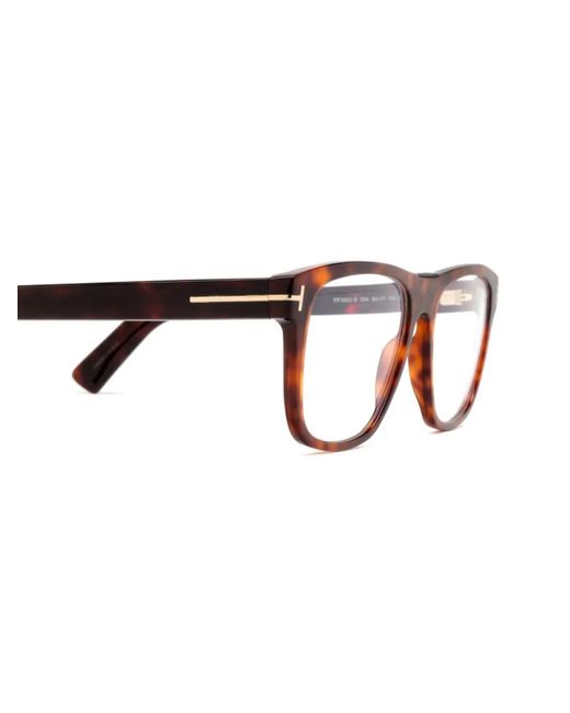 Tom Ford Brown Square-Frame Glasses for men