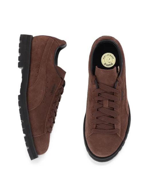 PUMA Brown Suede Vibram