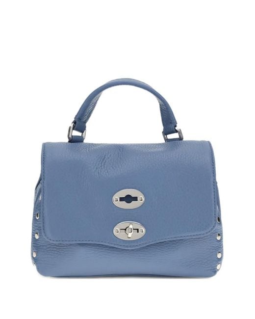 Sac Porté Épaule Postina En Cuir Zanellato en coloris Blue