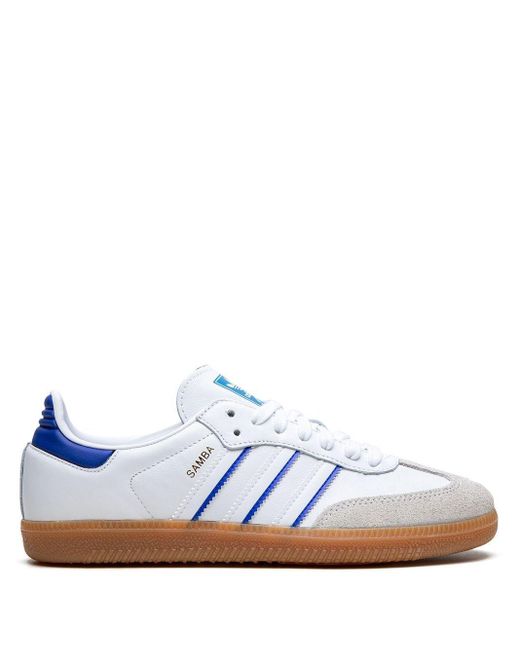 Adidas Blue Samba Sneakers