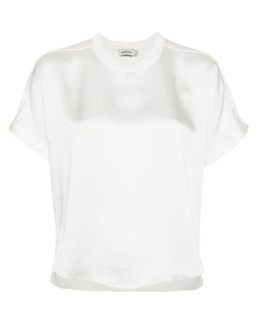 Jonathan Simkhai White Addy Shortsleeved T-shirt