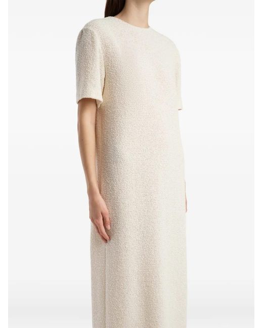 Khaite White Webber Dress