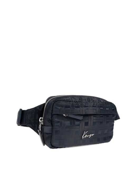 Marsupio Mura Con Zip di KENZO in Blue da Uomo