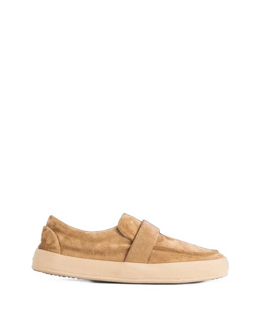 Marsèll Natural Touch-Strap Suede Loafers
