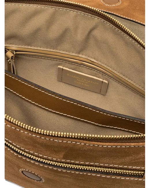 Gianni Chiarini Brown Three Cross Body Bag