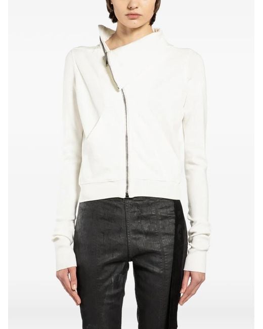 Rick Owens White Mountain Zip Sweater