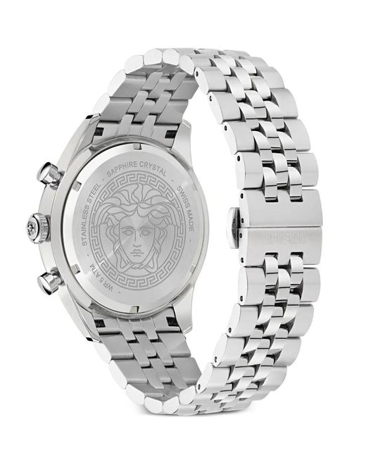 Versace Blue Chrono Master 44Mm Watch for men