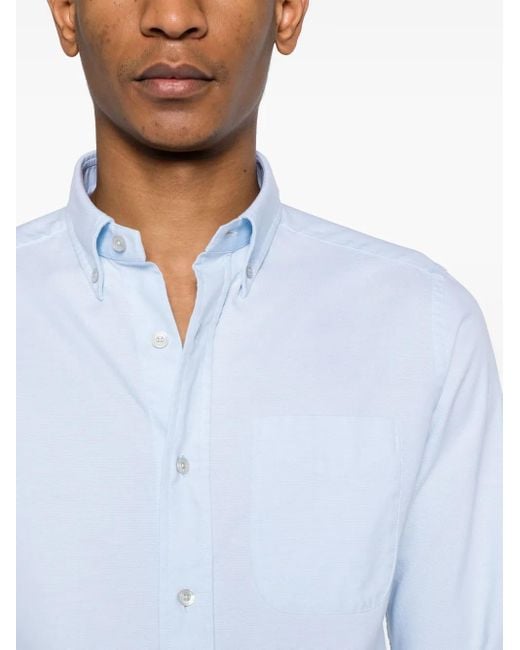 Camicia Button-Down di Tom Ford in White da Uomo