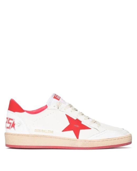 Golden Goose Deluxe Brand Pink Ball Star Trainers