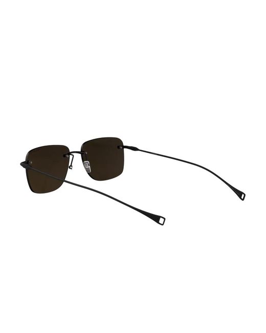 Dita Eyewear Black Lsa-119 Rimless Sunglasses for men