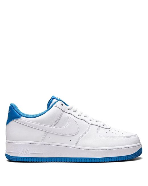 Nike White Air Force 1 '07 /Light Photo" Sneakers