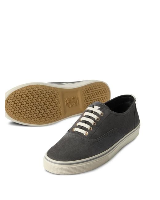 Brunello Cucinelli Black Leather Sneakers for men
