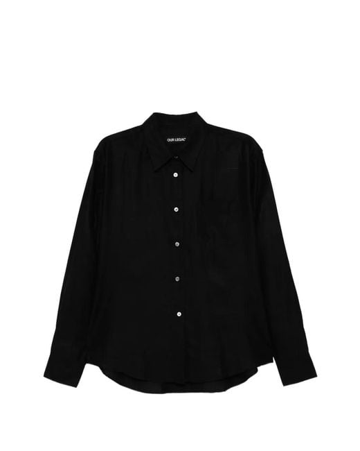 Our Legacy Black Forever Shirt