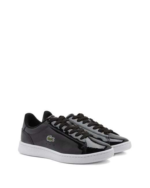 Lacoste Black Patent Leather Sneakers