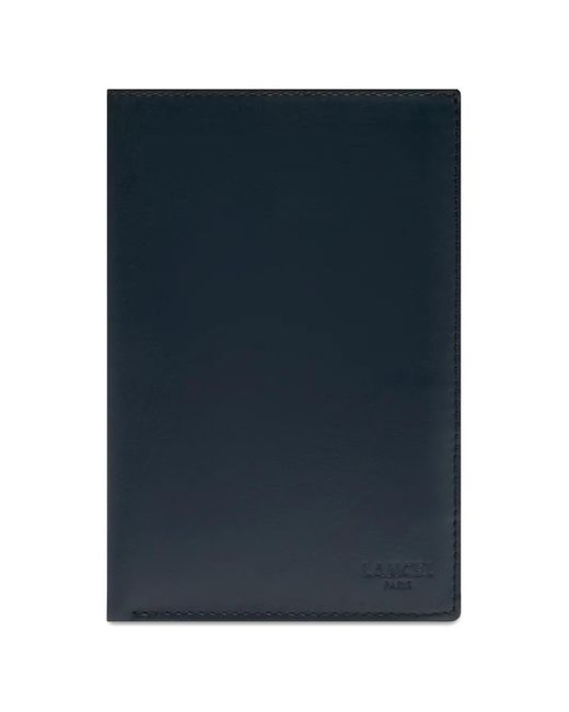 Lancel Blue Leon Smooth Leather Wallet for men