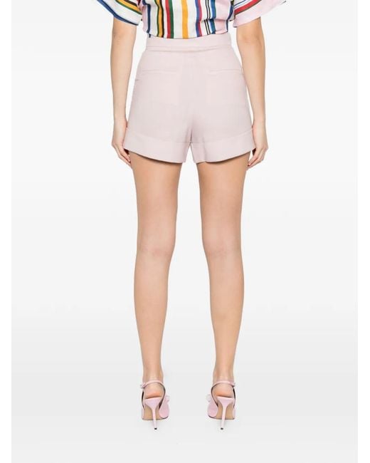 Bermudas con bajos ajustados Max Mara de color Pink