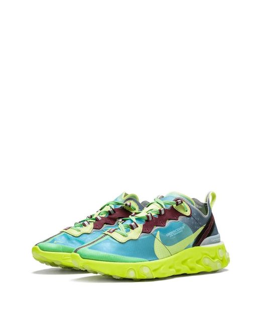 Nike Blue X Undercover React Element 87 “Lakeside” Sneakers