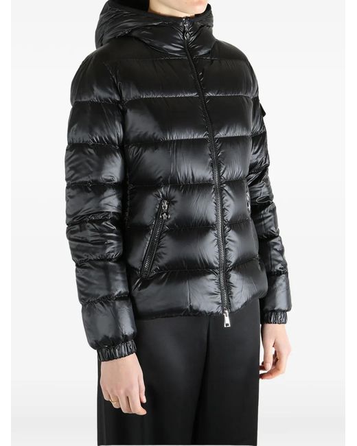 Moncler Black Glesse Short Down Jacket