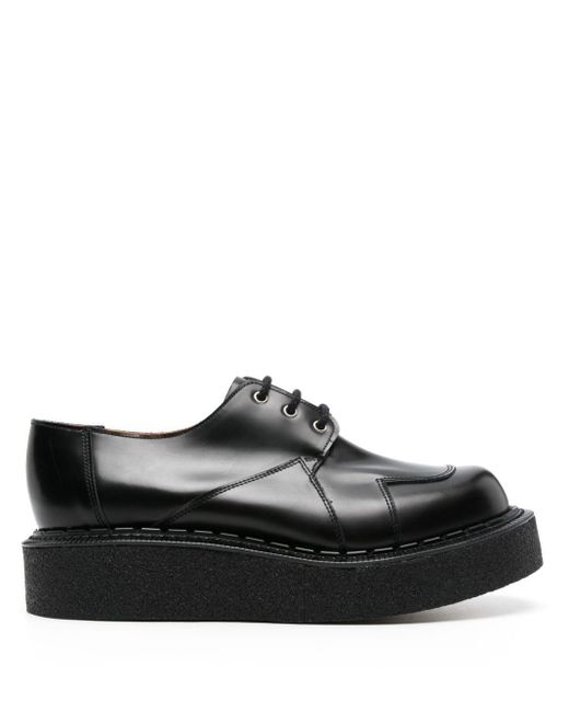 Comme des Garçons X George Cox Overlaid Gibson derby shoes in Black für Herren