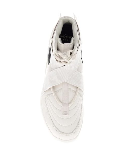 Nike White Air Fear Of God Raid "Light Bone" Sneakers