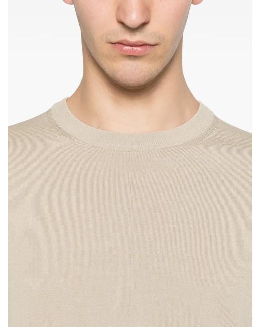 Canali Natural Crew-Neck Sweater for men