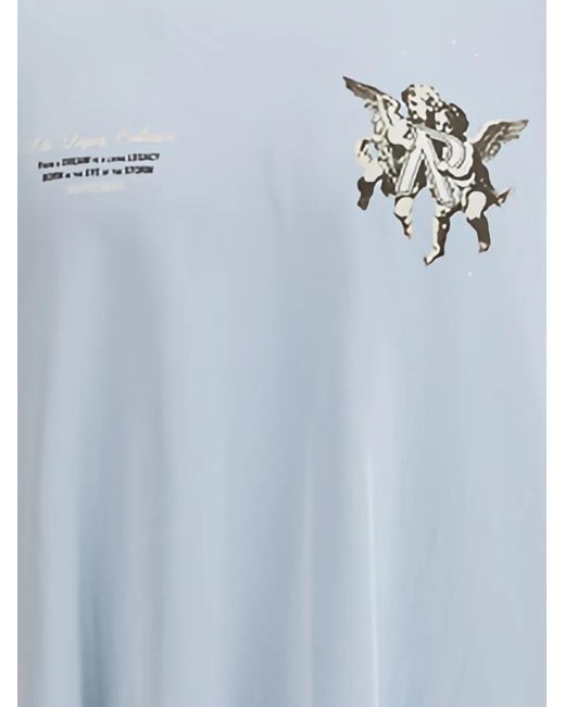 Represent Blue Legacy Cherubs Print T-Shirt for men