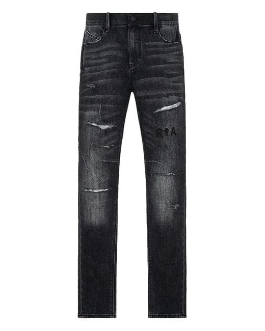 Vaqueros Bryant con efecto envejecido RTA de hombre de color Blue