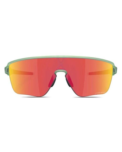 Oakley Pink Corridor Sq Shield-Frame Sunglasses