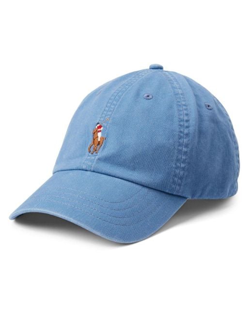 Polo Ralph Lauren Blue Polo Pony Embroidered Cap for men
