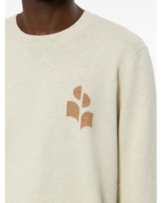 Isabel Marant White Antea Pullover for men