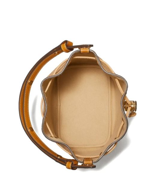 Tory Burch T Monogram バケットバッグ Natural