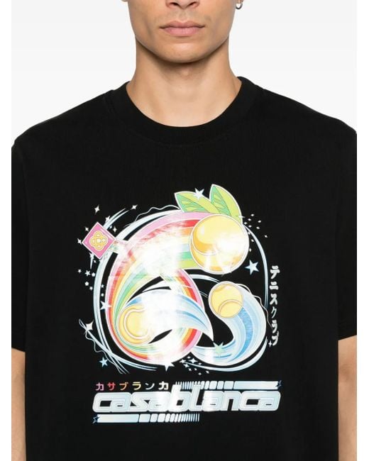 Casablanca T -Shirts und Polos schwarz in Black für Herren
