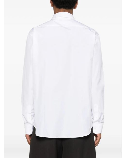 A.P.C. White Pocket Shirt for men