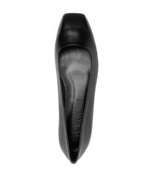 Aeyde Black Ida Nappa Leather Shoes