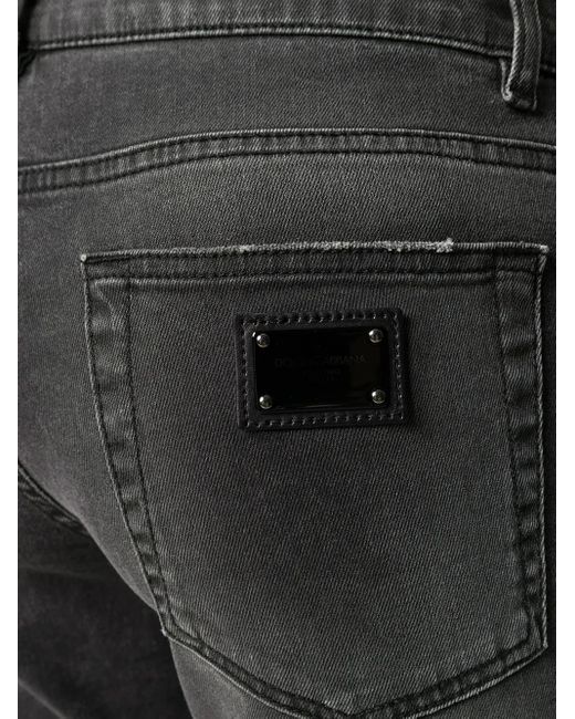 Dolce & Gabbana Gray Trousers for men